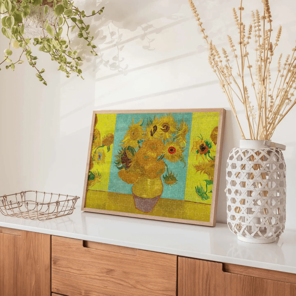 Sunflowers by Van Gogh - 300 Piece Large Jigsaw Puzzle