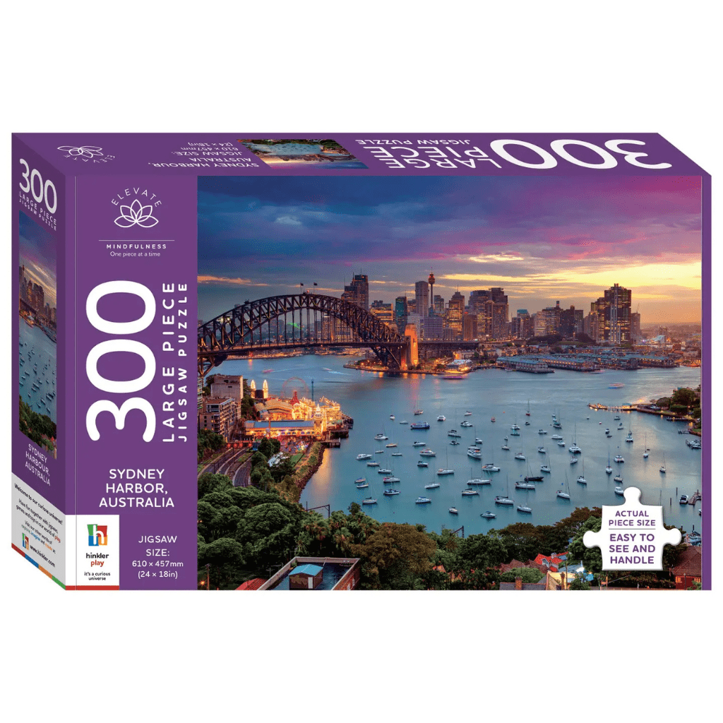 Sydney Harbour - 300 Piece Large Jigsaw Puzzle