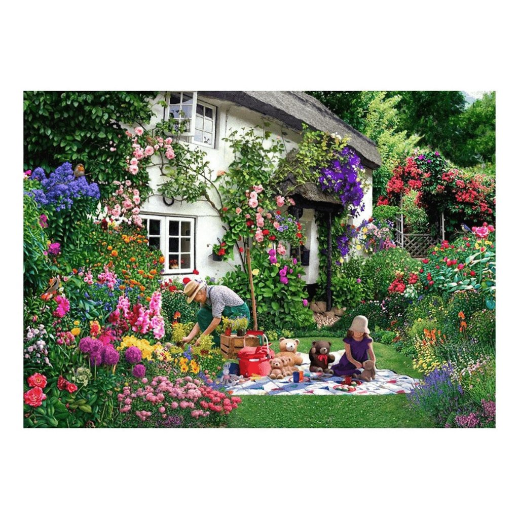 Teddy Bears Picnic - 500 Piece Large Jigsaw Puzzle