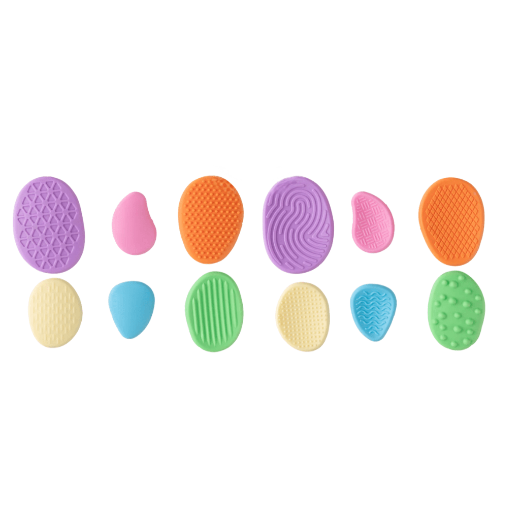 Textured Pastel Calming Stones