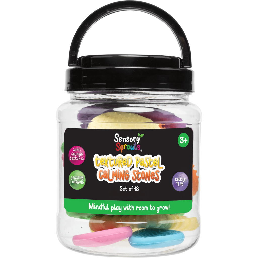 Textured Pastel Calming Stones