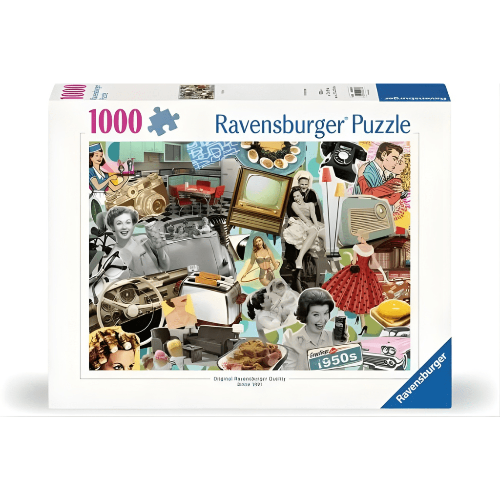 The 50's - 1,000 Piece Jigsaw Puzzle