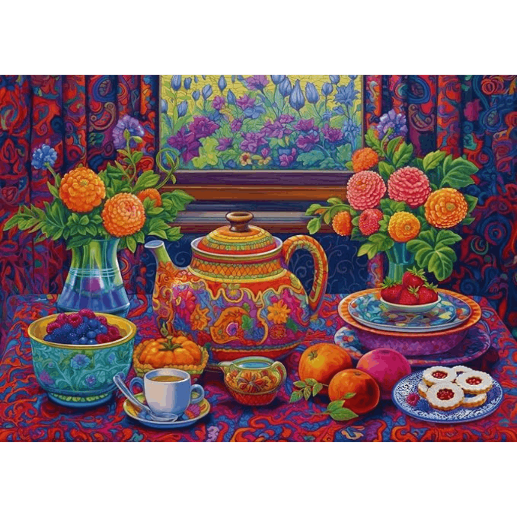 Time for Tea - 300 Piece Large Jigsaw Puzzle