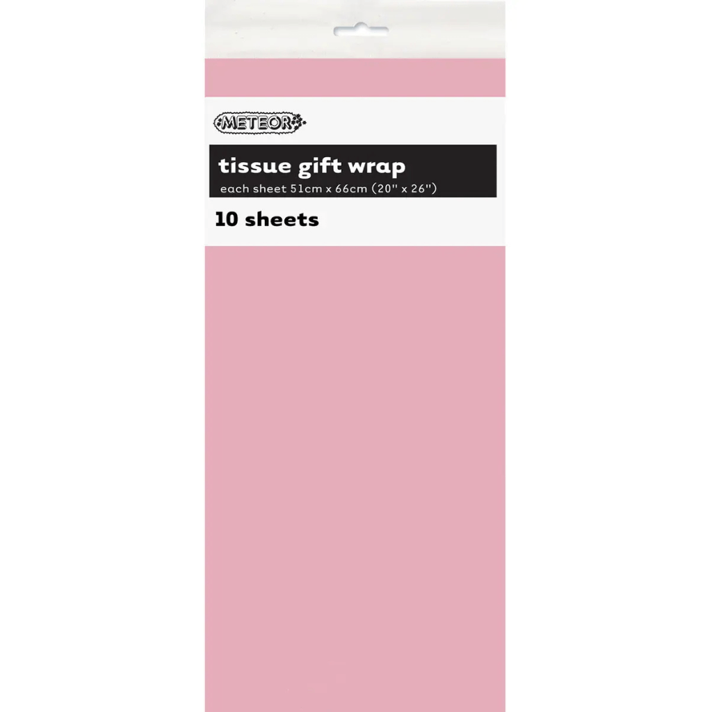 Tissue Gift Wrap Sheets - Lovely Pink