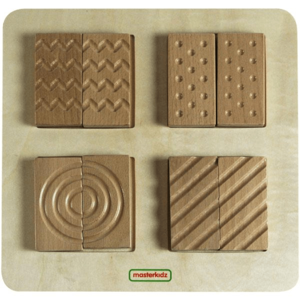 Two-Sided Tactile & Visual Matching Blocks