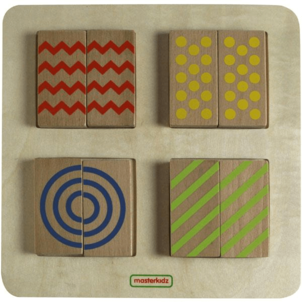 Two-Sided Tactile & Visual Matching Blocks