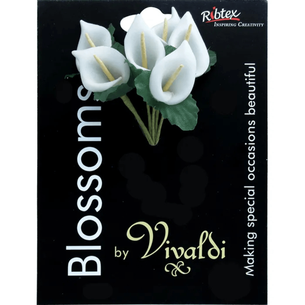 White Foam Craft Lilies