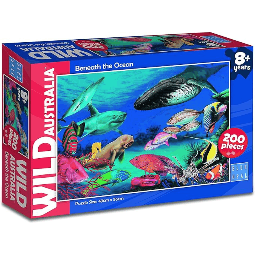 Wild Australia Beneath the Oceans - 200 Piece Jigsaw Puzzle