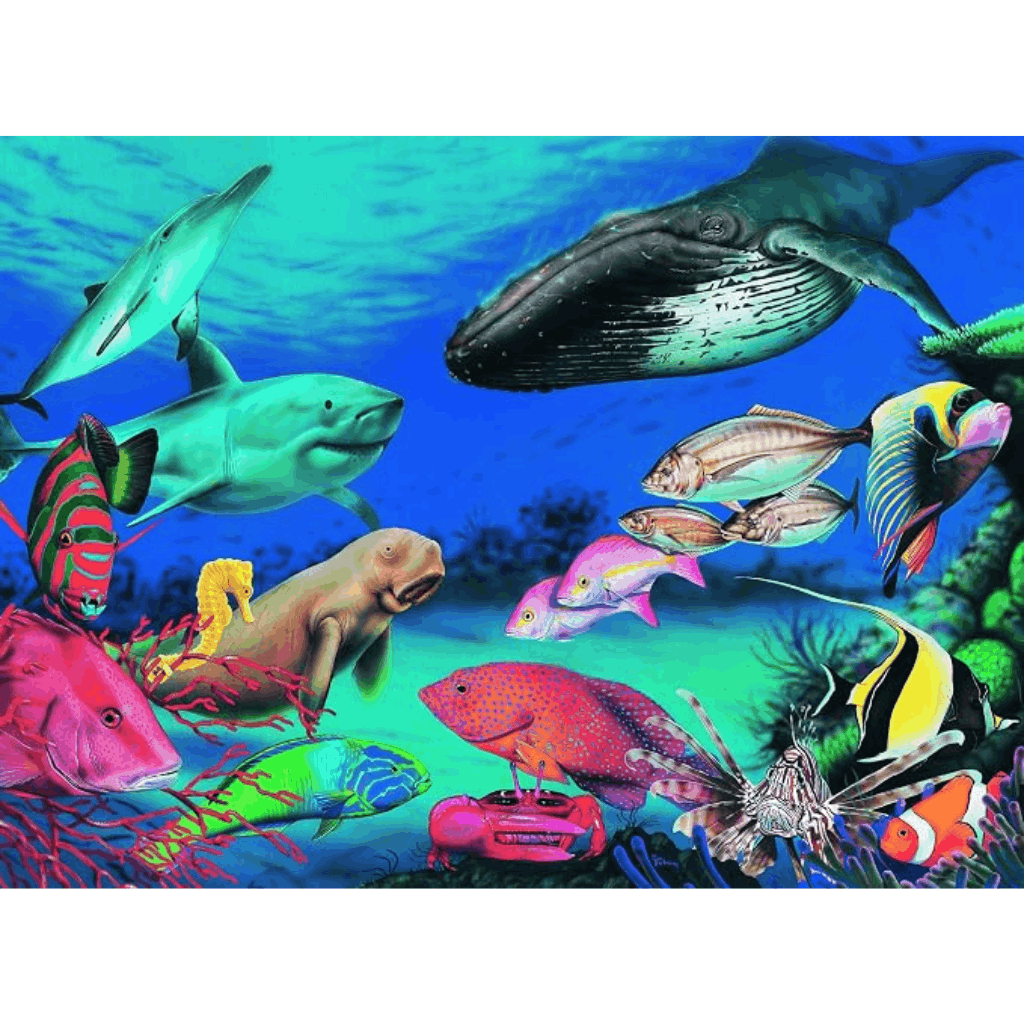 Wild Australia Beneath the Oceans - 200 Piece Jigsaw Puzzle