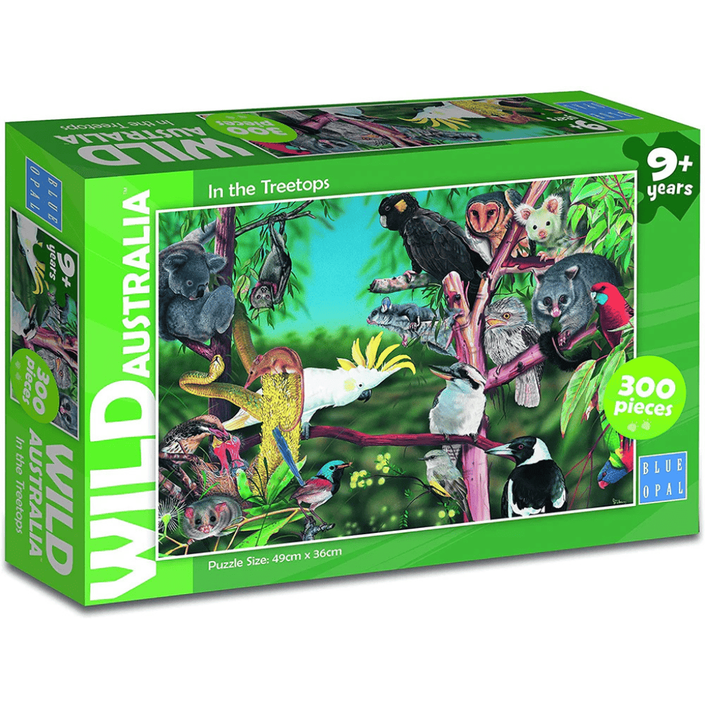 Wild Australia In The Treetops - 300 Piece Jigsaw Puzzle