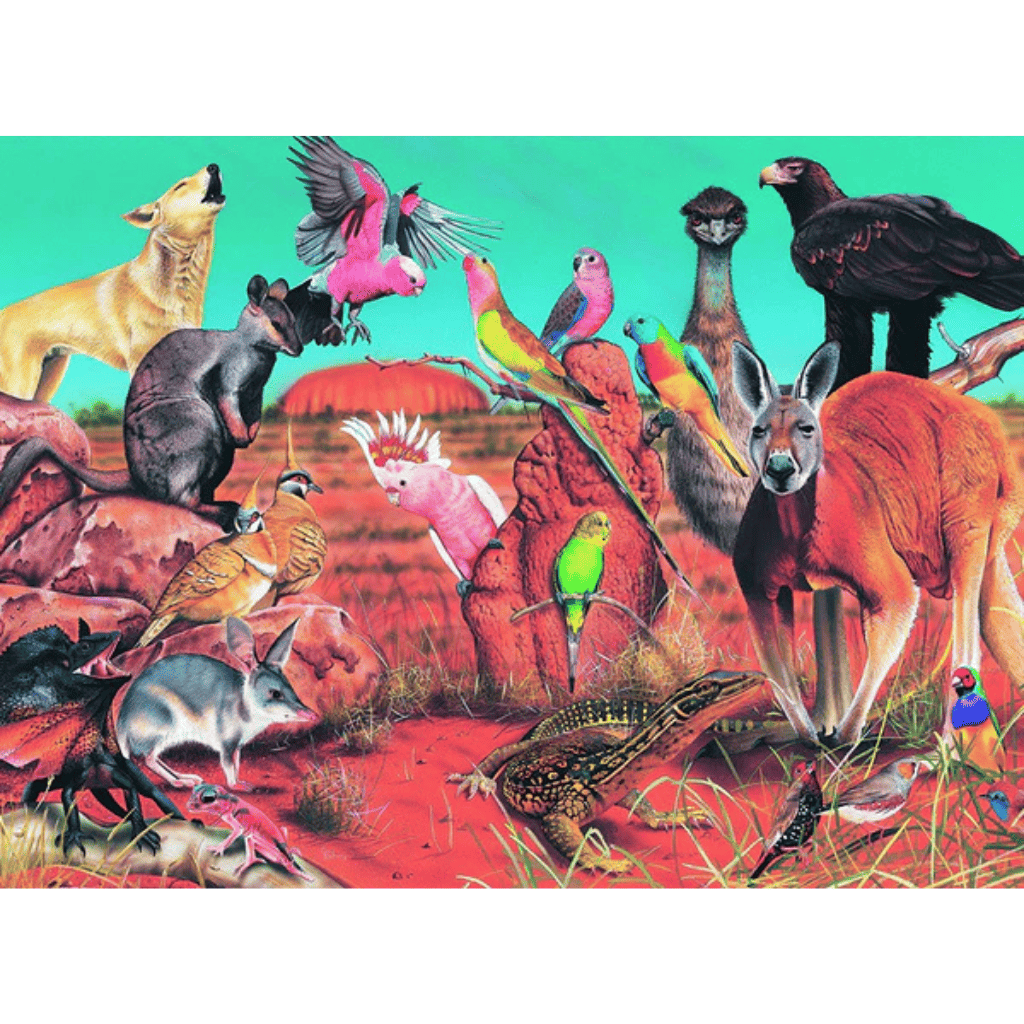 Wild Australia The Outback - 100 Piece Jigsaw Puzzle
