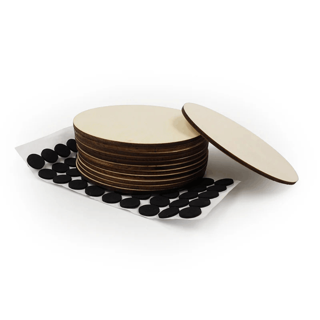 Wood Coasters Kit Pack of 12