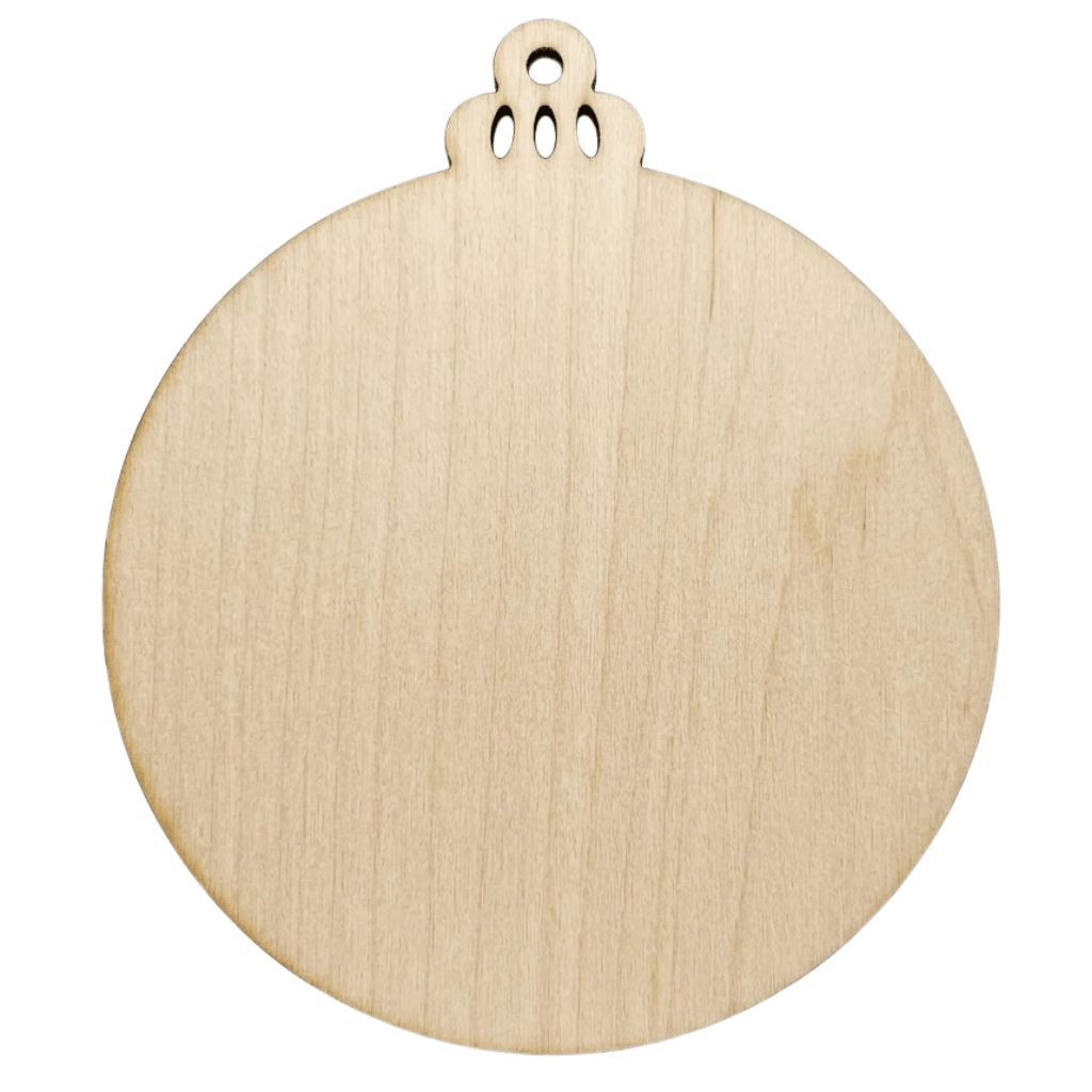 Wooden Christmas Baubles Pack of 30