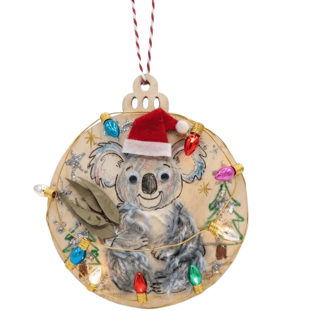 Wooden Christmas Baubles Pack of 30