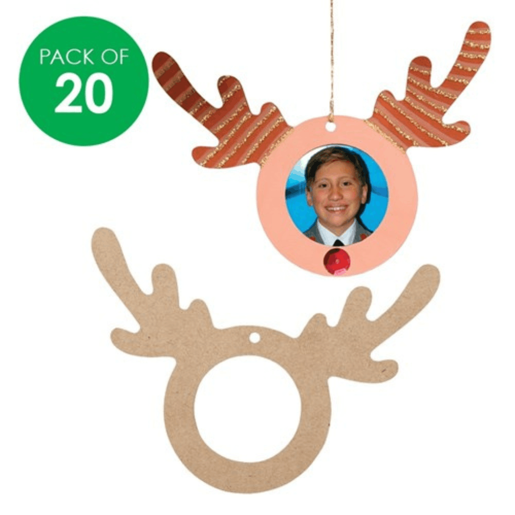 Wooden Christmas Reindeer Frames
