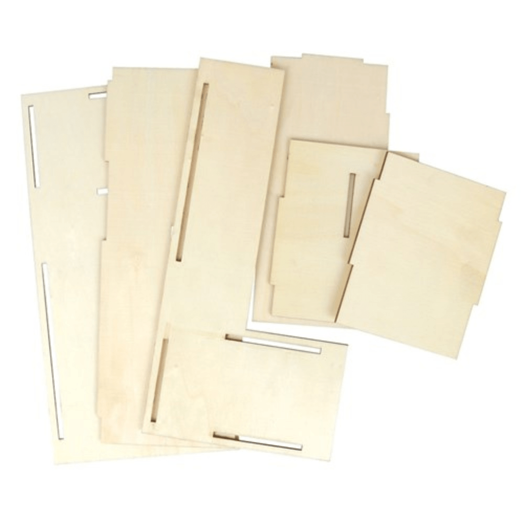 Wooden Desk Organiser