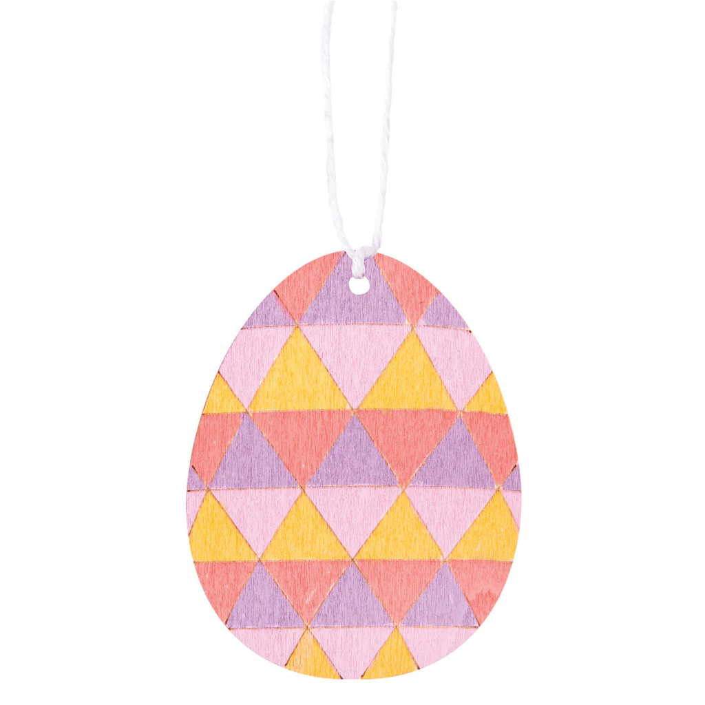 Wooden Easter Egg Craft Shapes