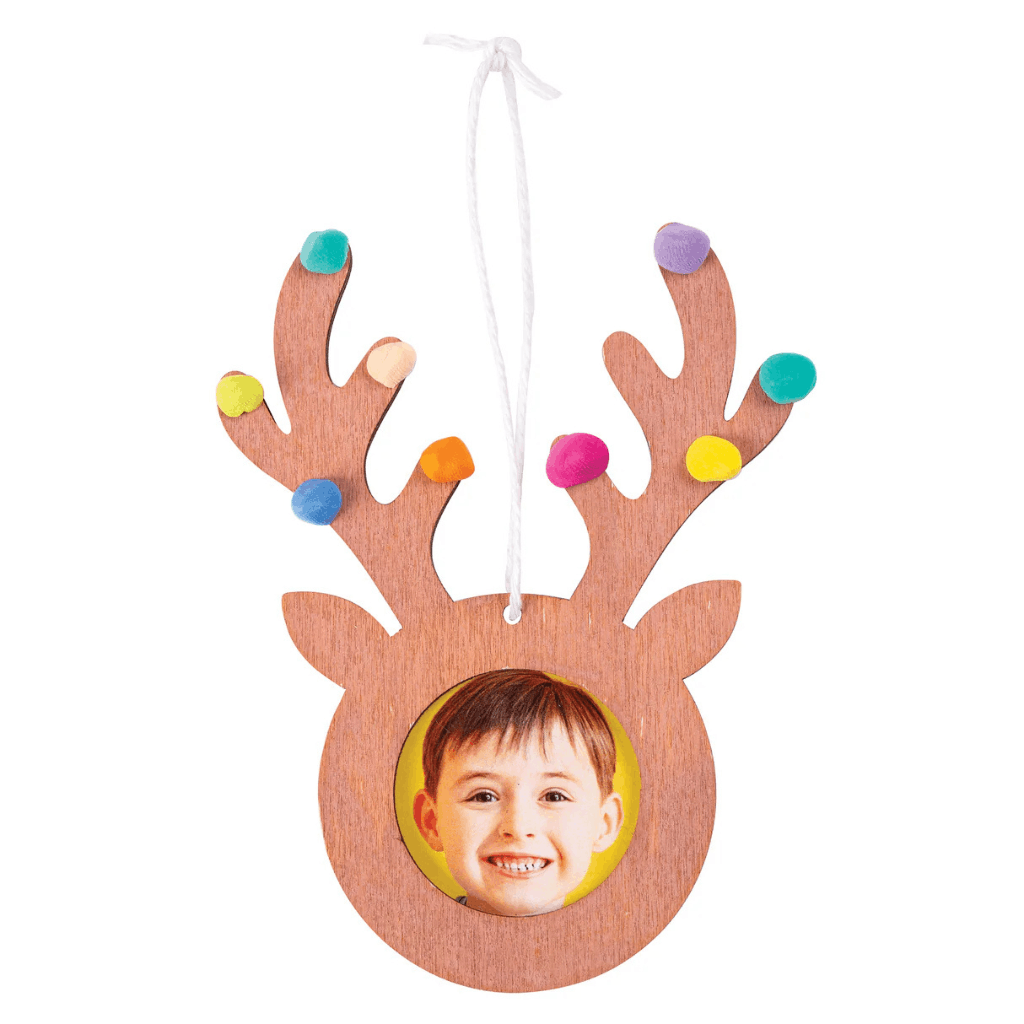 Wooden Reindeer Frame