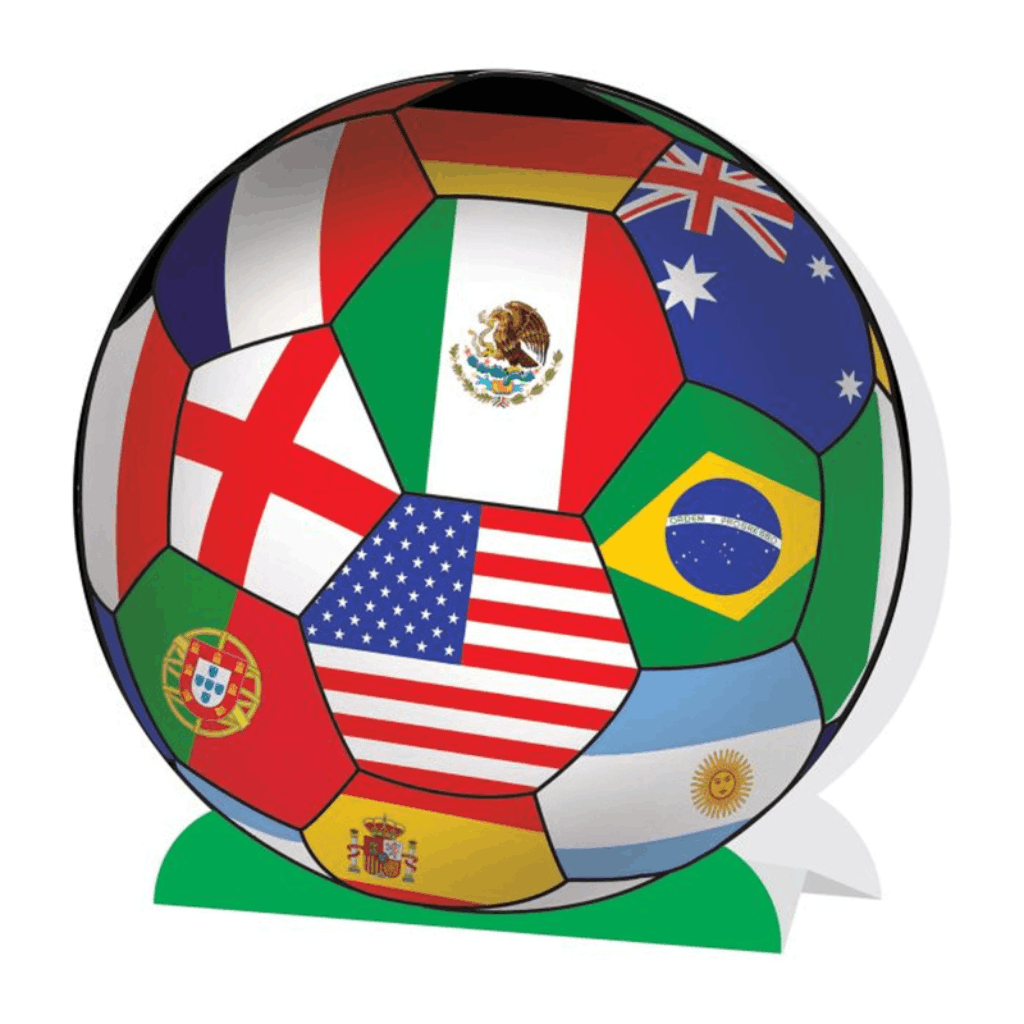 World Cup International 3D Centrepiece