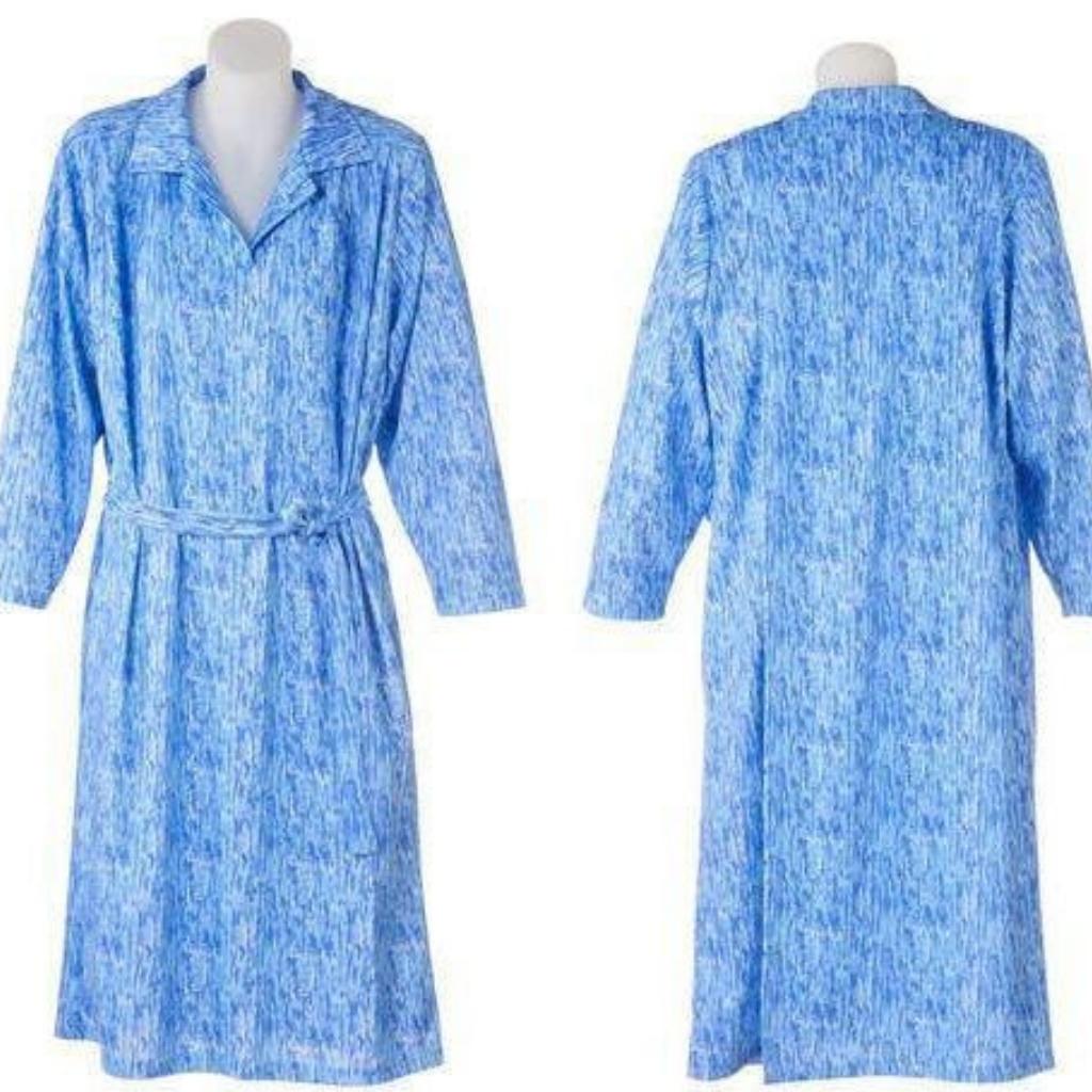 Adaptive Long Sleeved Dress Petal Back Clothing - Senior Style