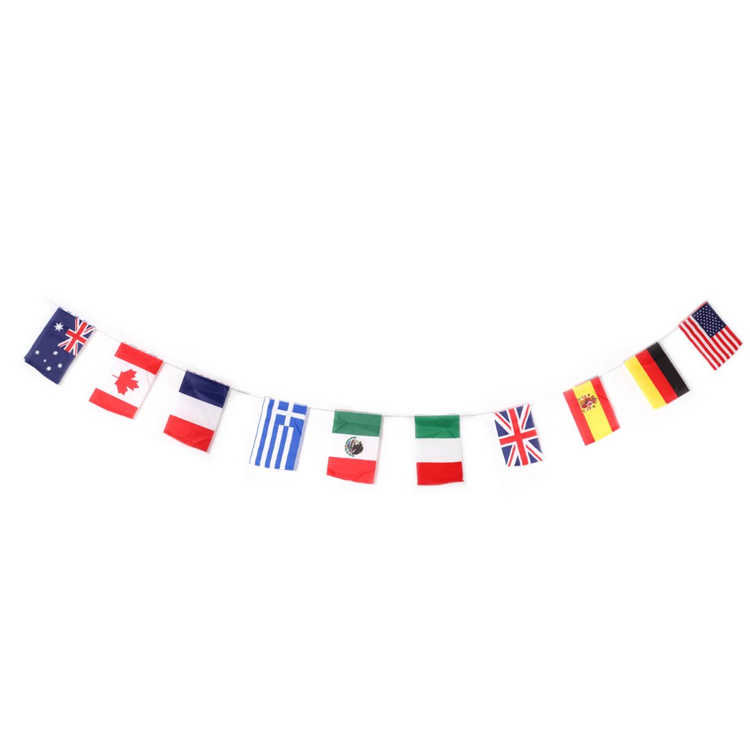 Around The World Bunting - Senior Style