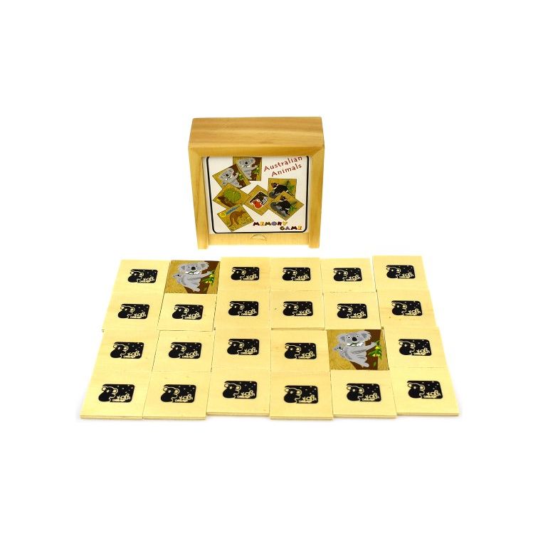 Australian Animal Memory Game - Senior Style