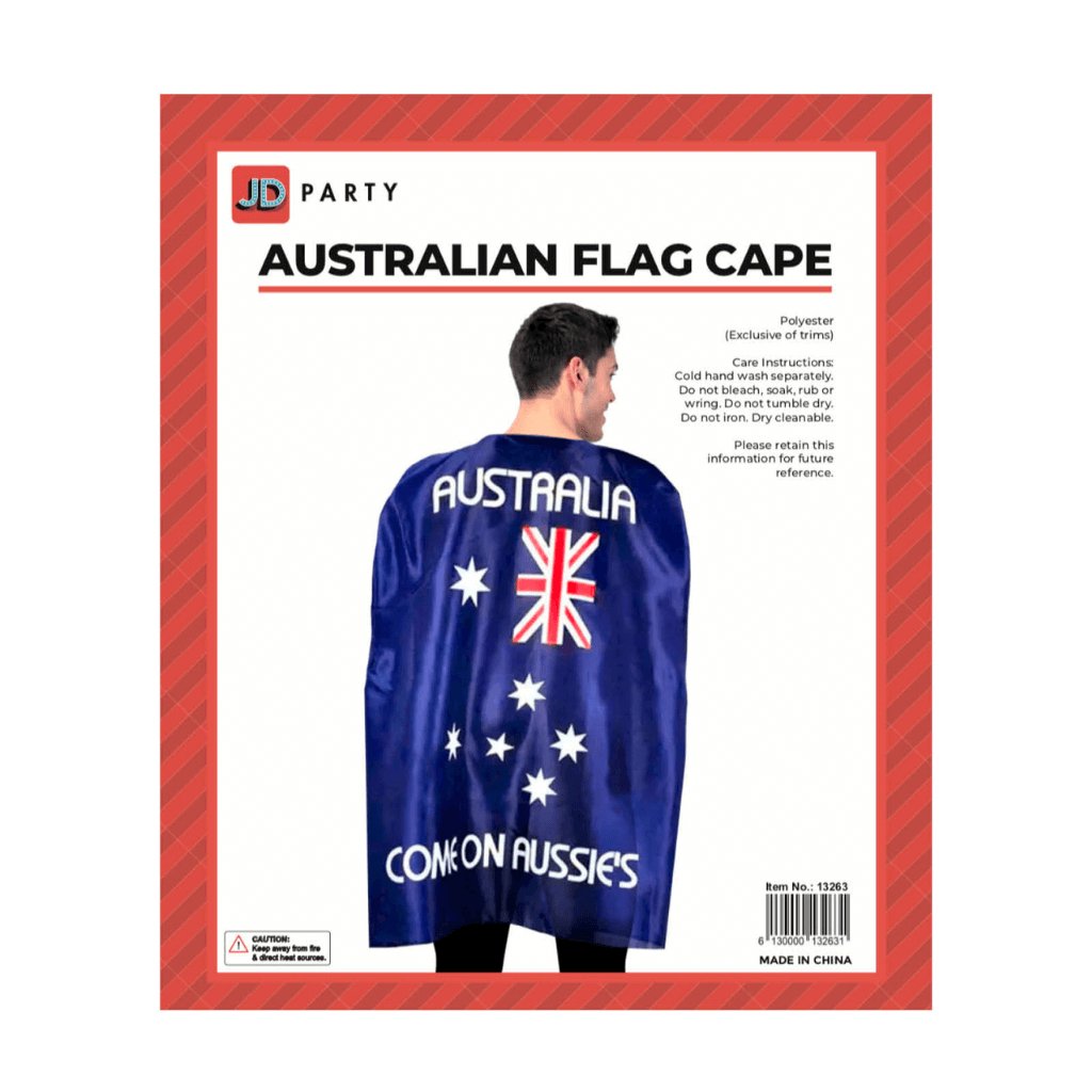 Australian Flag Cape - Senior Style