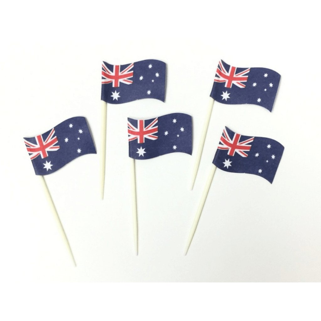 Australian Flag Toothpicks - Senior Style