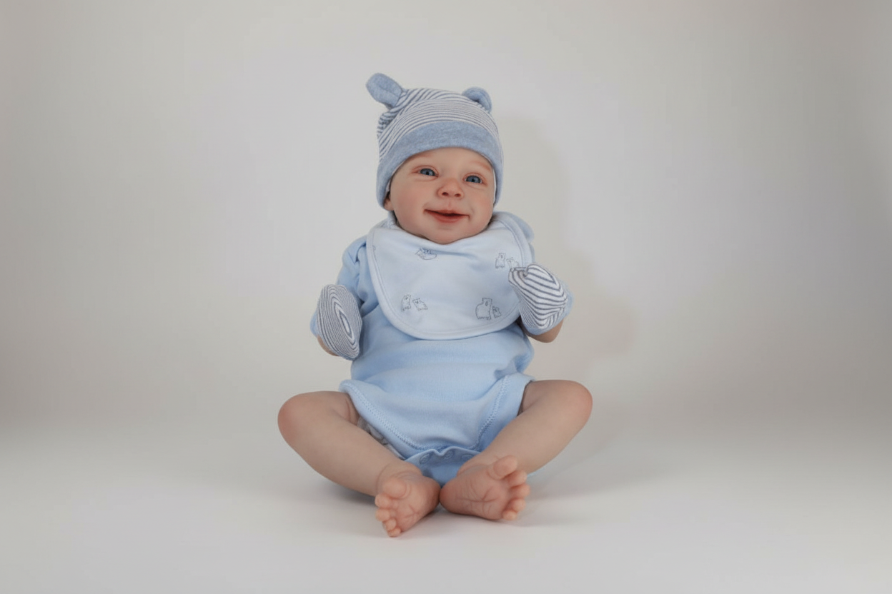 Baby Boy Silicone Doll - Improved