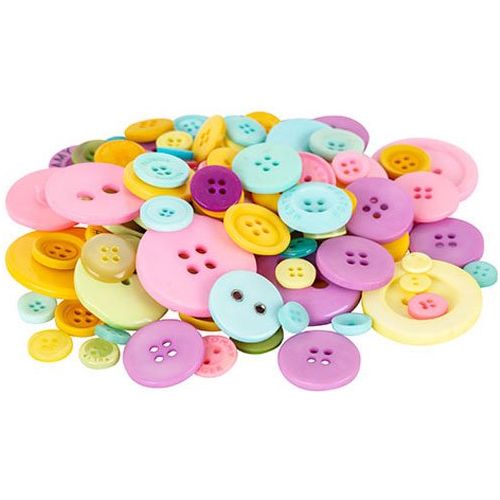 Basic Buttons Pastel - Senior Style