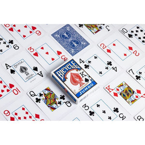 Bicycle jumbo playing cards outlet