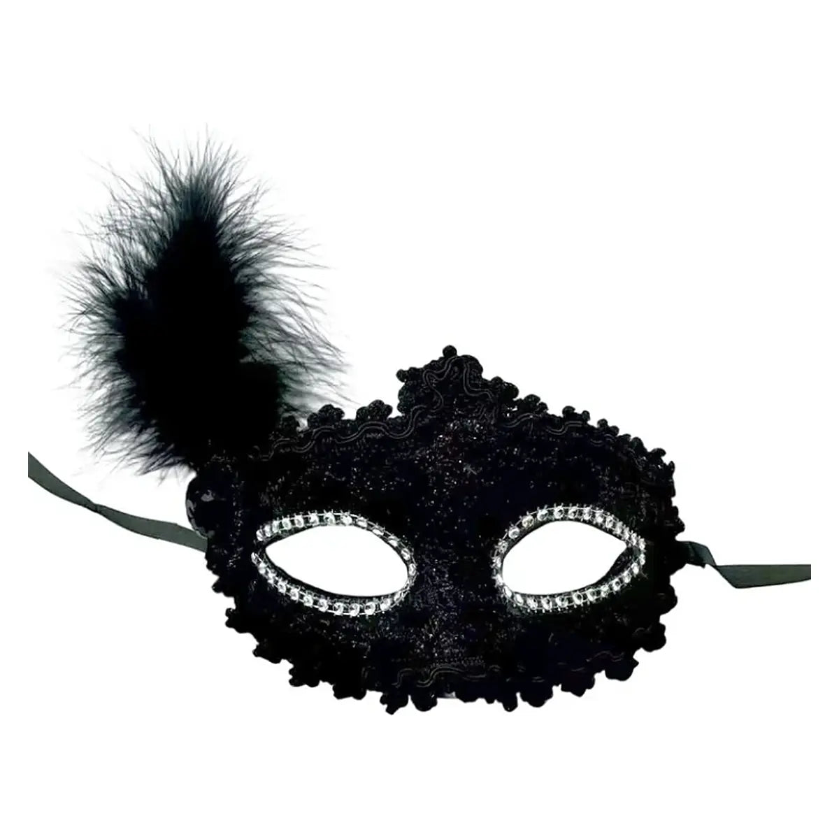 Carnival Mask Black