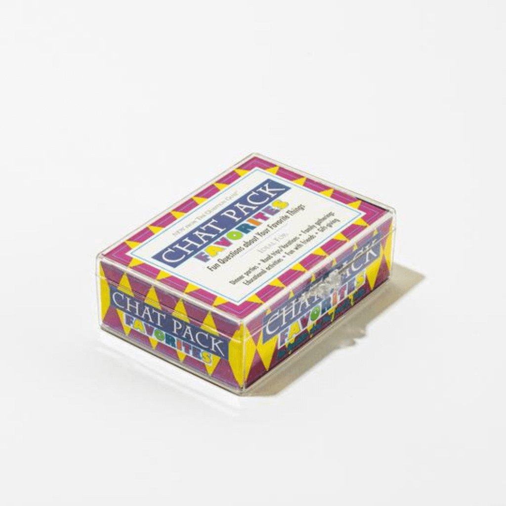 Chat Pack: Favorites Conversation Starter Card Game - Senior Style
