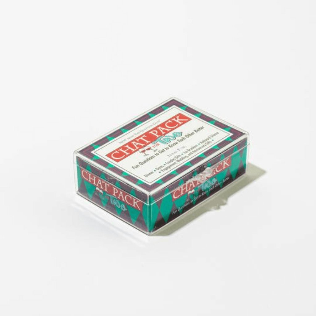 Chat Pack for Two: Conversation Starter Card Game - Senior Style