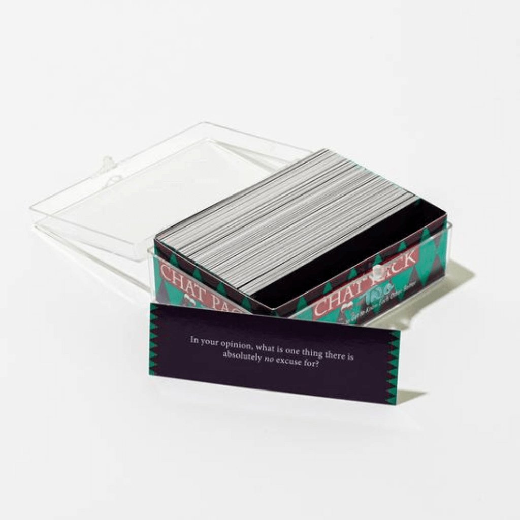 Chat Pack for Two: Conversation Starter Card Game - Senior Style