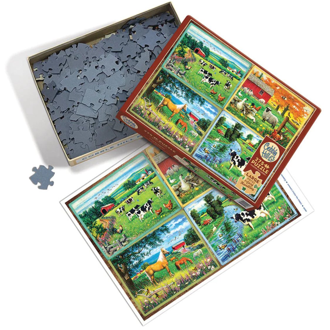 Country Friends - 275 Large Piece Jigsaw Puzzle - Senior Style