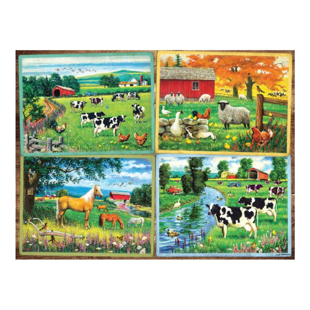 Country Friends - 275 Large Piece Jigsaw Puzzle - Senior Style