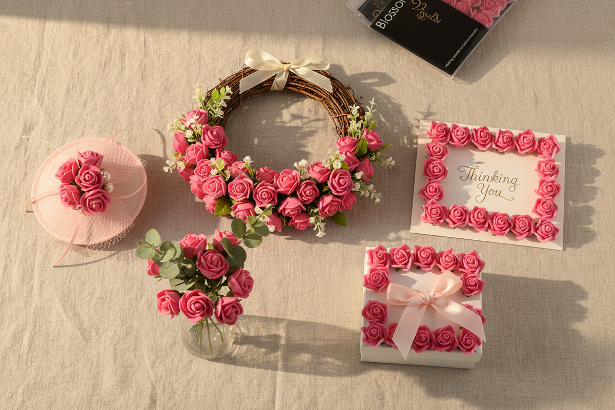 Foam Rose Heads