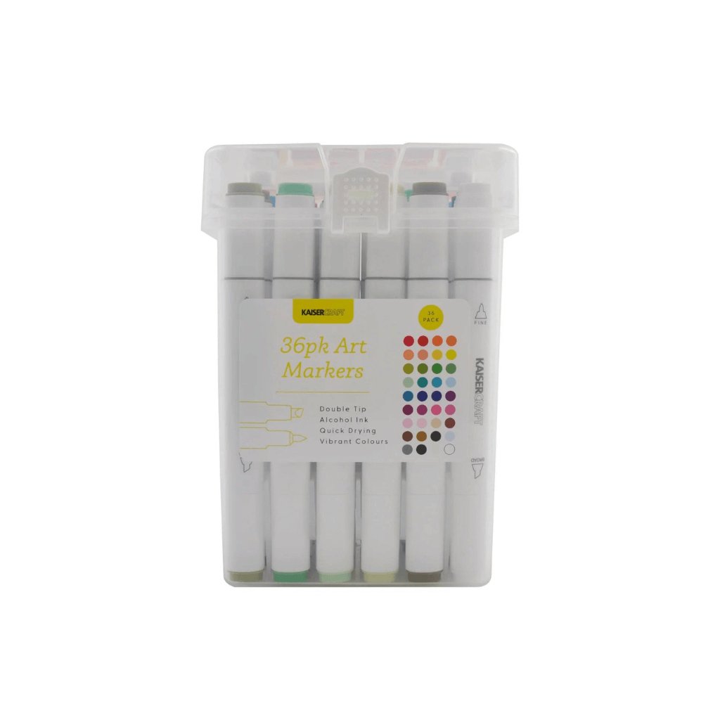Double Tip Art Markers 36 - Pack - Senior Style