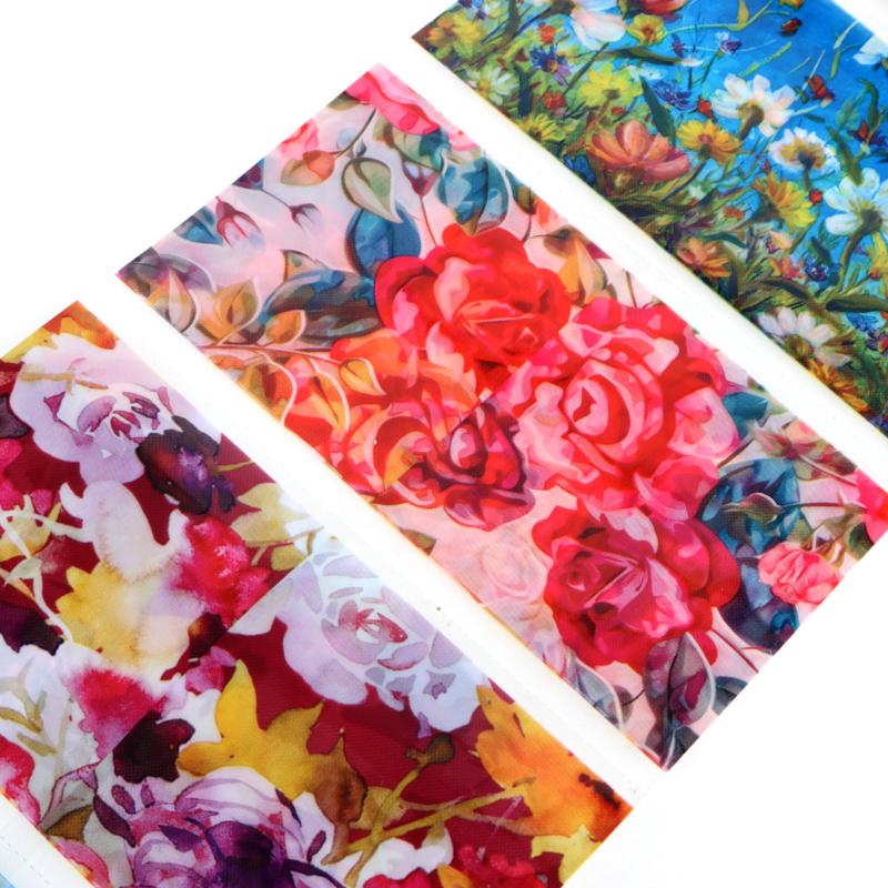 Easter Egg Shrink Wraps Floral Designs 6pk - Senior Style