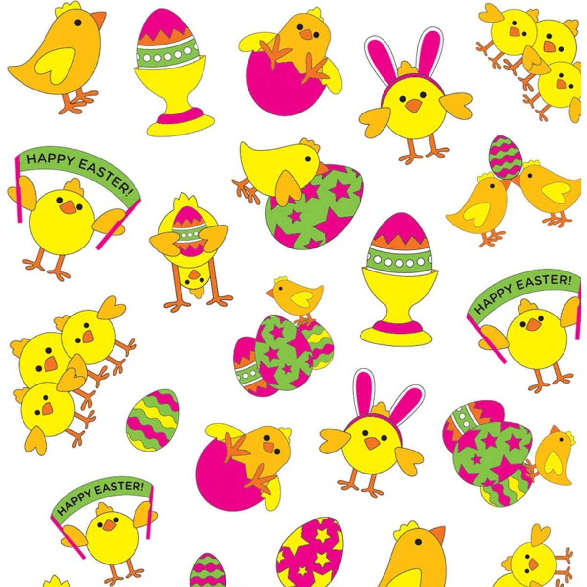 Easter Stickers - Pack of 240 - Senior Style