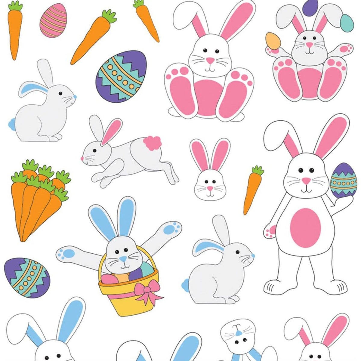 Easter Stickers - Pack of 240 - Senior Style