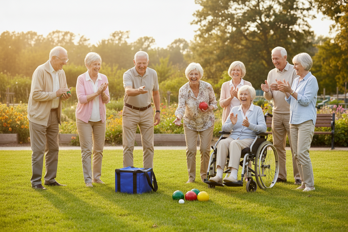 Plastic Bocce Set