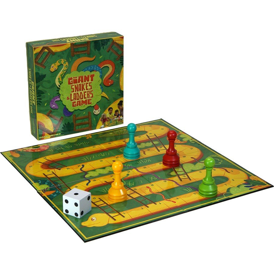 Giant Snakes And Ladders Game - Senior Style