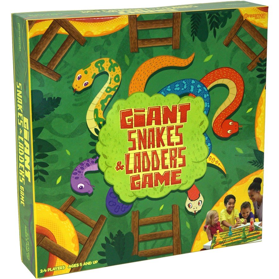 Giant Snakes And Ladders Game - Senior Style