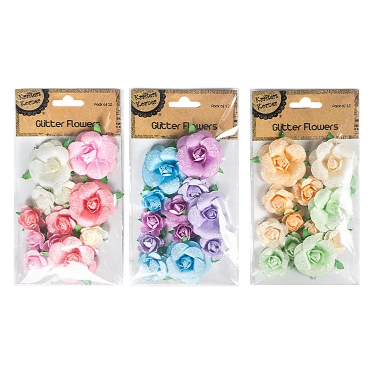 Glitter Flowers - Senior Style