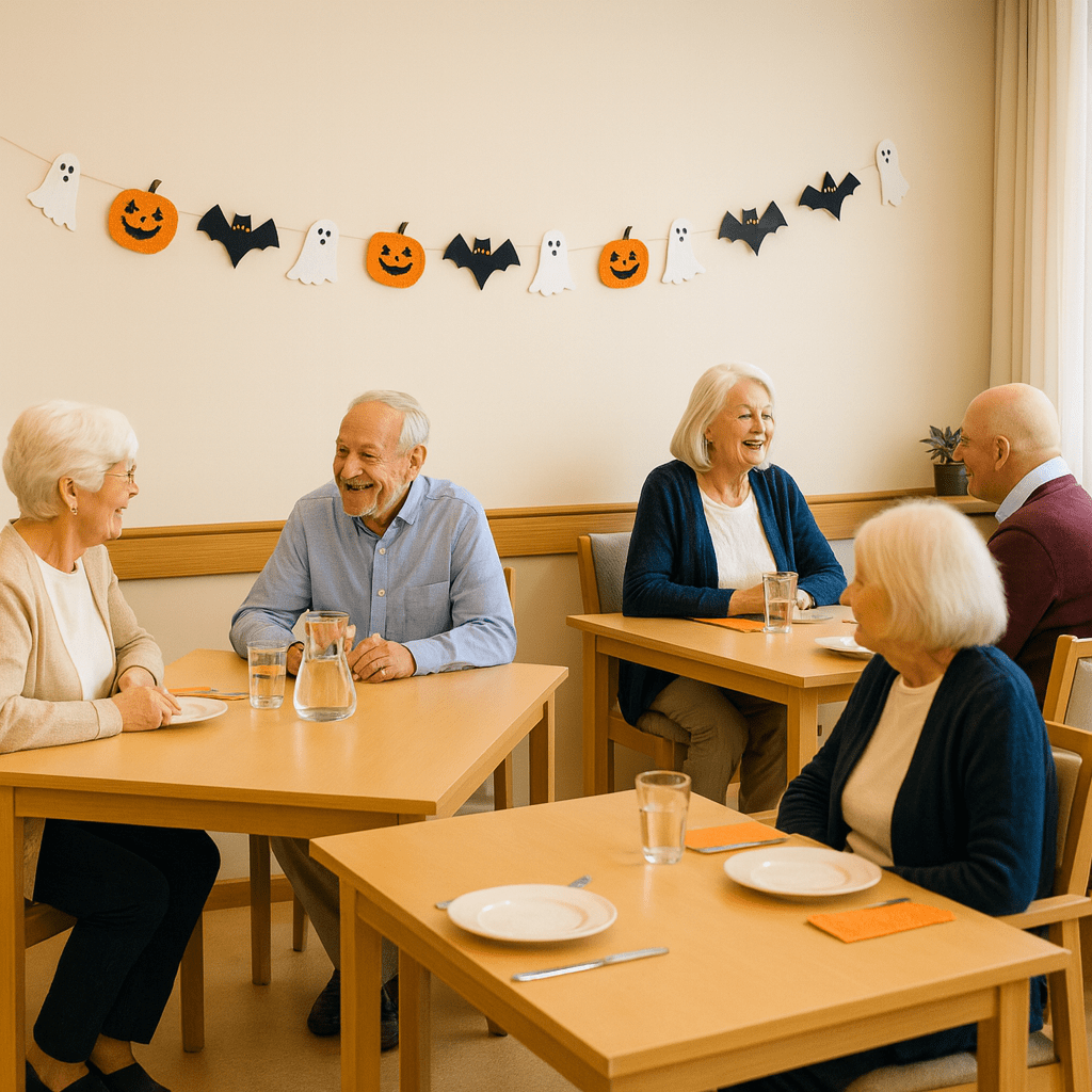 Bats & Boos Halloween Foil-Stamped Garland