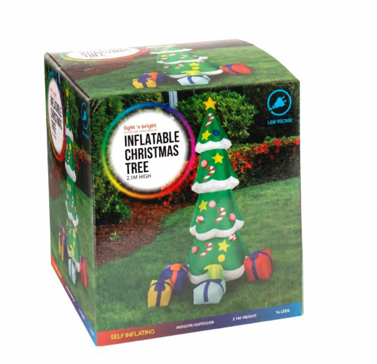Inflatable Christmas Tree 2.1m With Gifts