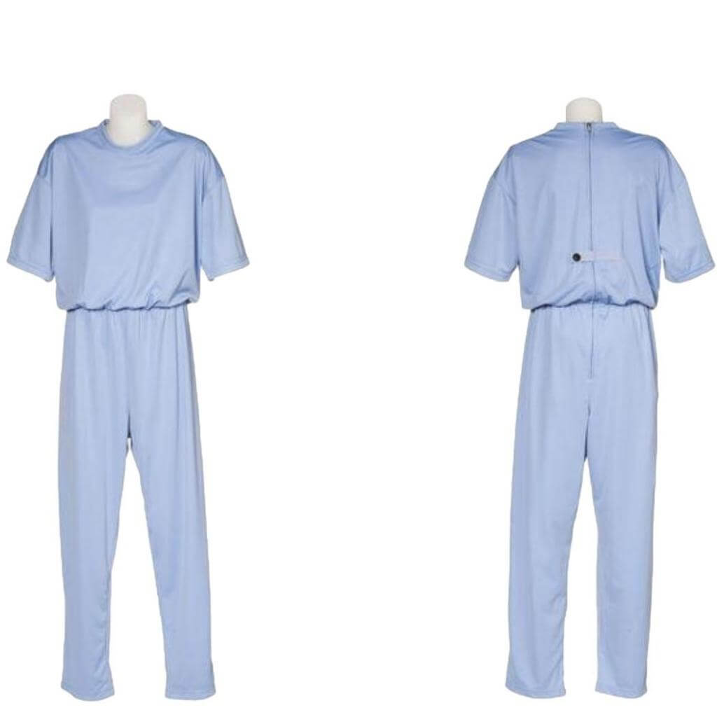 Ladies Nighttime Sundowner Suit Petal Back Clothing - Senior Style