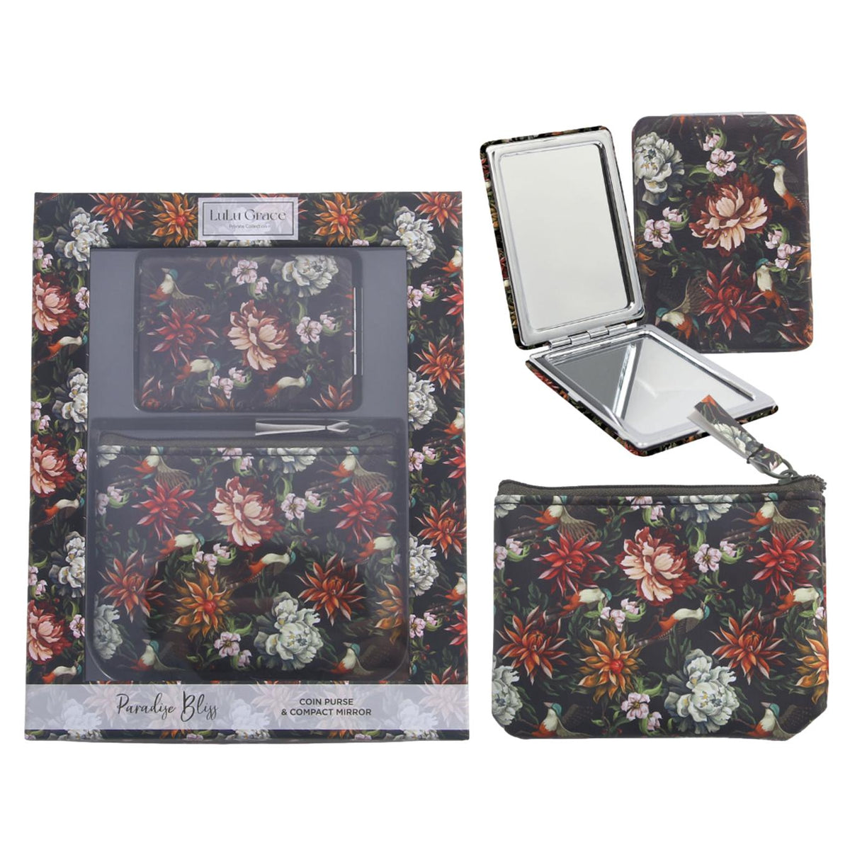 Lulu Grace Purse & Mirror Gift Set